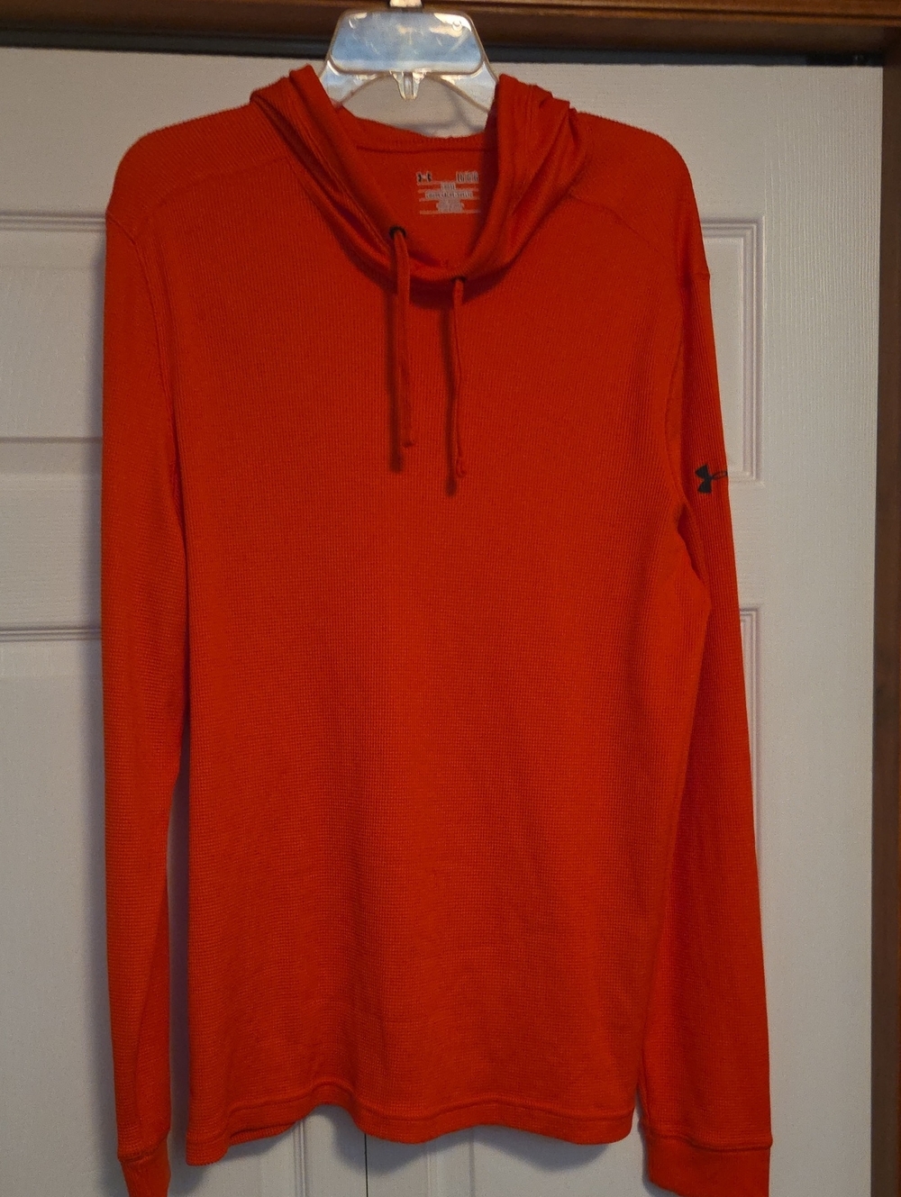 Under Armour Orange Hooded Lightweight Pullover